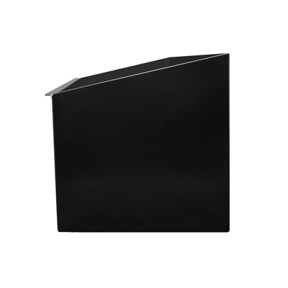 Dual Fuel Jug Holder – Aluminum Design for Two 5 Gallon Jugs, Black Storage Organizer for Trailers & Garages