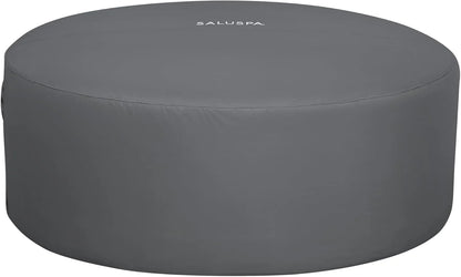 Inflatable Hot Tub Spa (71" x 26") | Portable Hot Tub with 2 Covers (1 Energy-Efficient Thermal Cover and 1 Standard Cover) | Fits Up to 2-4 Persons | Black