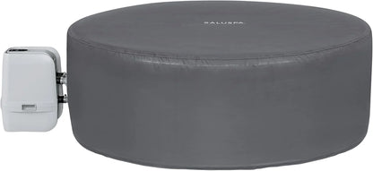 Inflatable Hot Tub Spa (71" x 26") | Portable Hot Tub with 2 Covers (1 Energy-Efficient Thermal Cover and 1 Standard Cover) | Fits Up to 2-4 Persons | Black