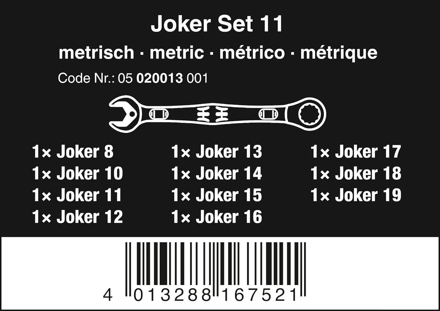 5003594001 8100 SB 2 Zyklop 3/8" Metric Ratchet Set ( Piece of 43)